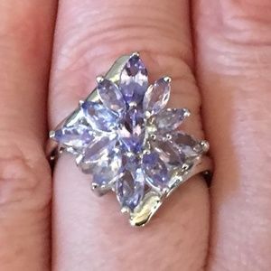 Iolite Ring Sterling Silver